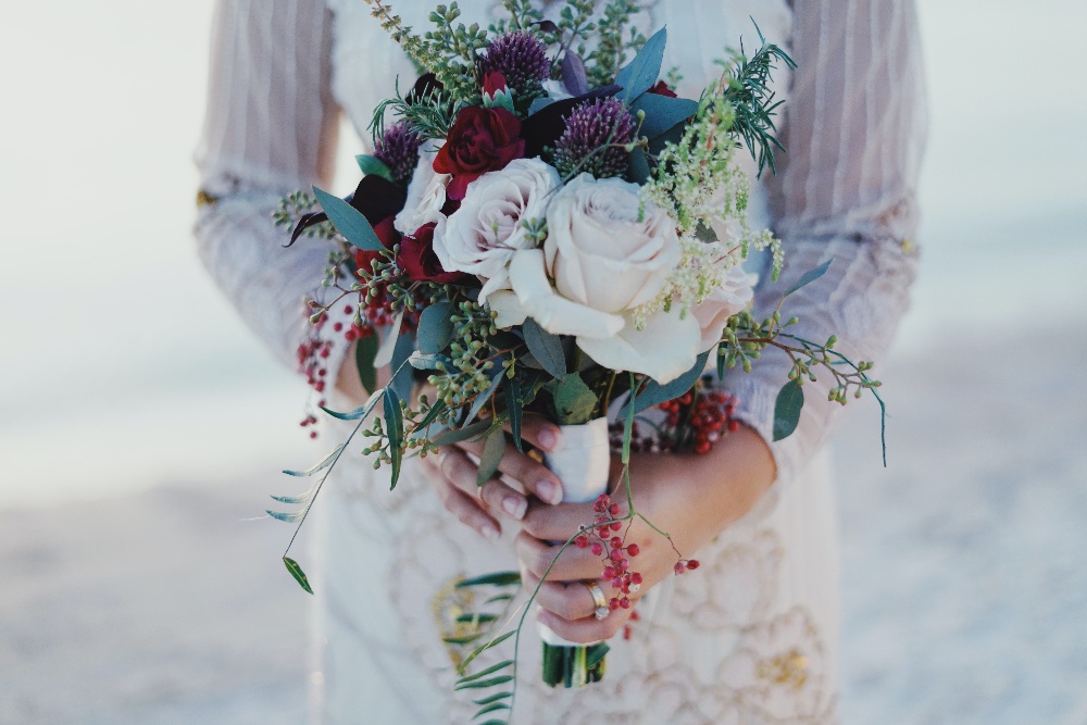 the perfect wedding color palette
